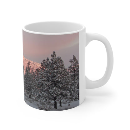 Winter Sunset Ceramic Mug 11oz