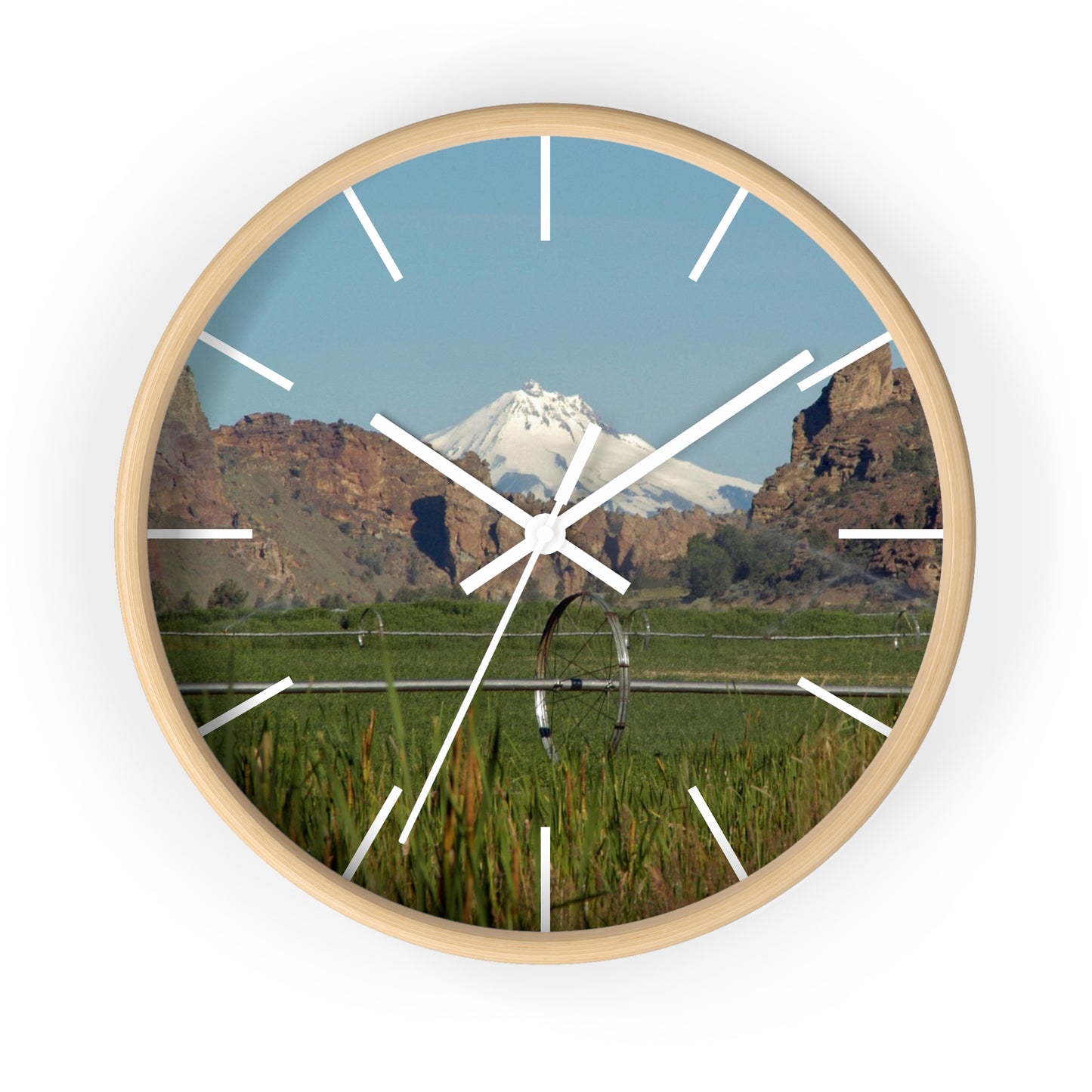 Mountain & Rocky Cliffs Wall Clock