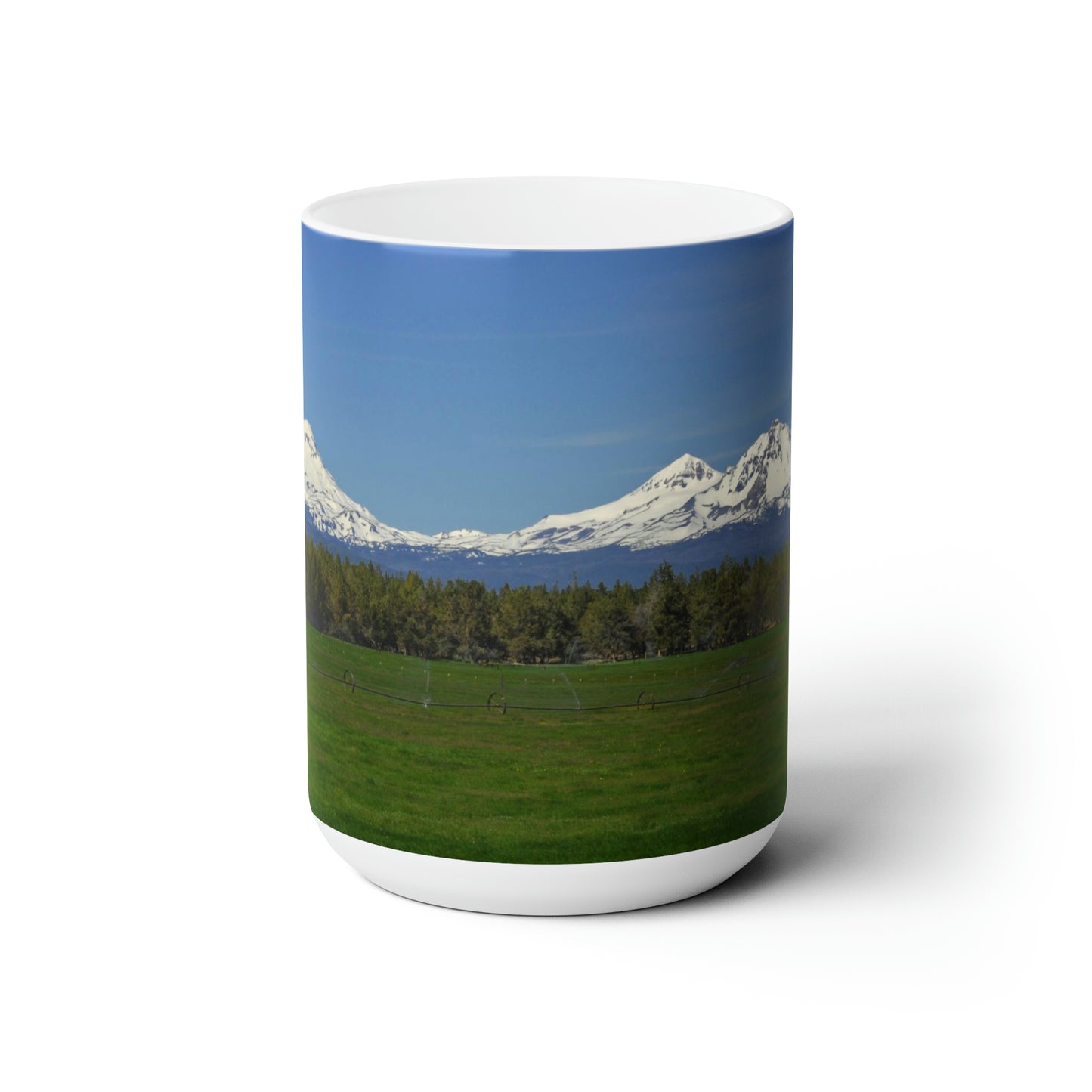 Mountain Field Ceramic Mug 15oz