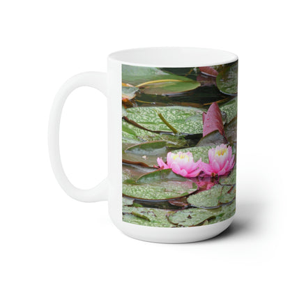Water Lilies Ceramic Mug 15oz
