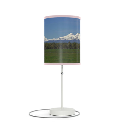 Mountain Field Lamp on a Stand