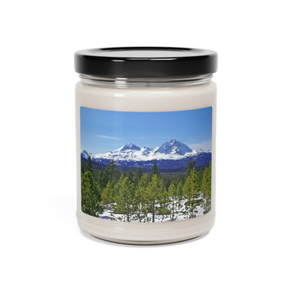 Winter Two Sisters Scented Soy Candle, 9oz