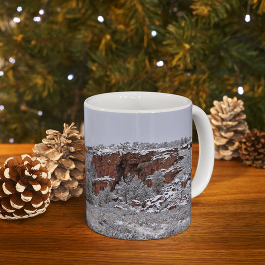 Winter Canyon Ceramic Mug 11oz