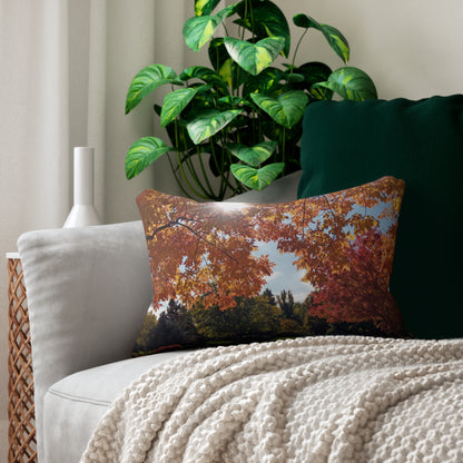 Autumn Light Spun Polyester Lumbar Pillow