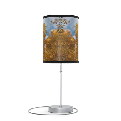 Autumn Gold Lamp on a Stand