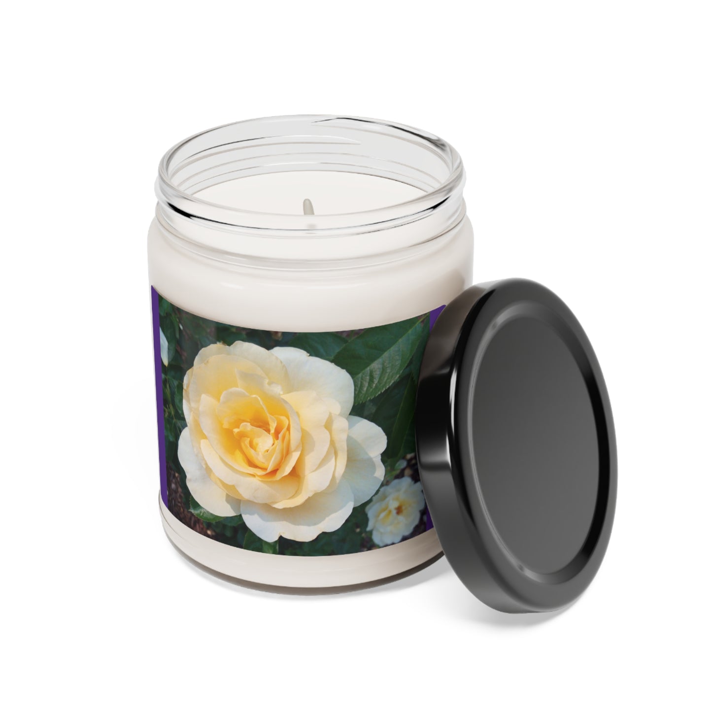 Cream Rose Scented Soy Candle, 9oz