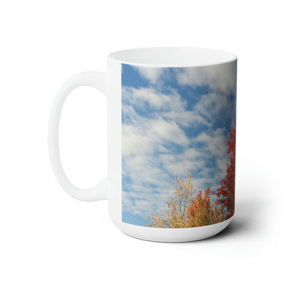 Autumn Sky Ceramic Mug 15oz