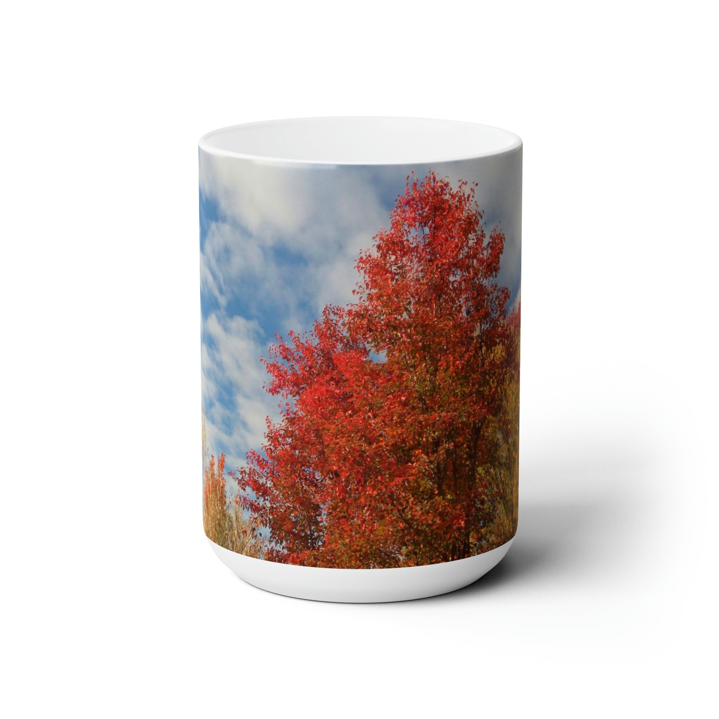 Autumn Sky Ceramic Mug 15oz