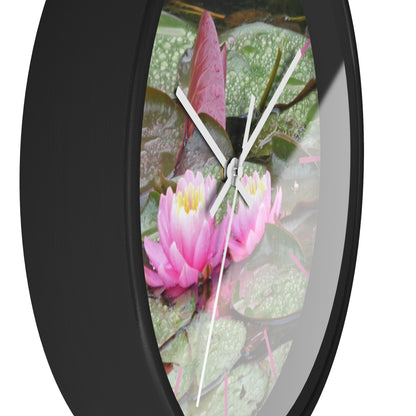 Water Lilies Wall Clock