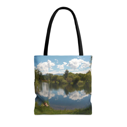 Peaceful Pond Tote Bag