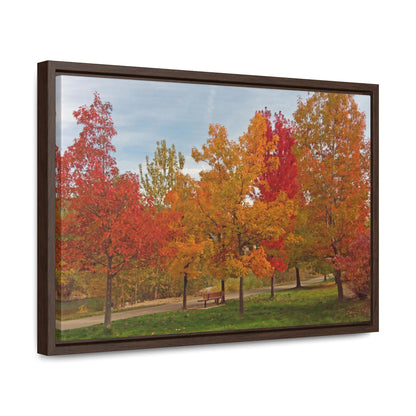 Autumn Serenity Gallery Canvas Wraps Framed