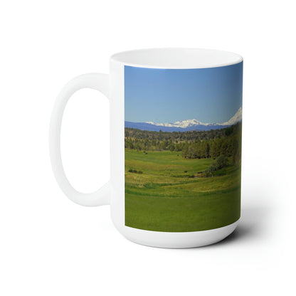 Mountain Meadow Ceramic Mug 15oz