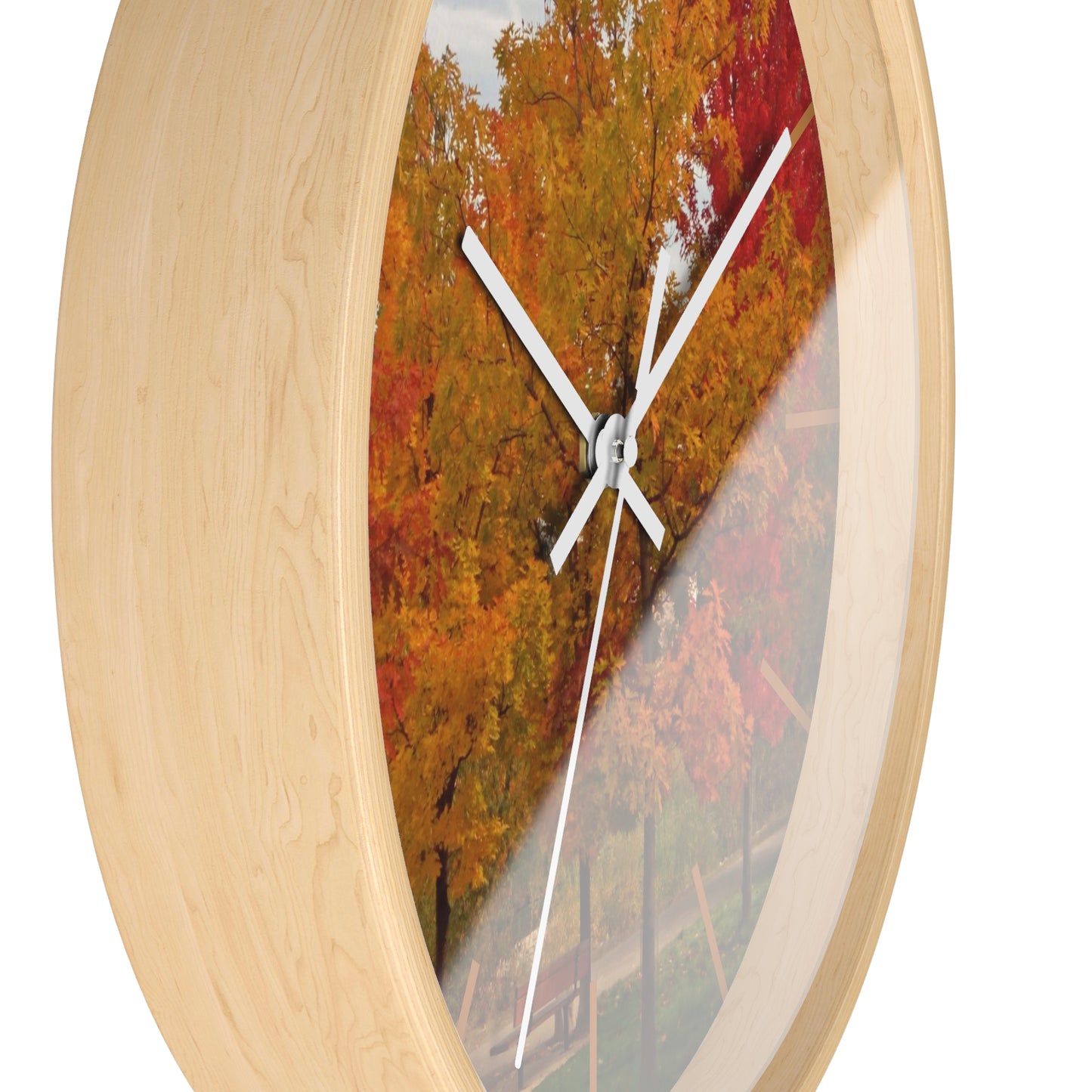 Autumn Serenity Wall Clock