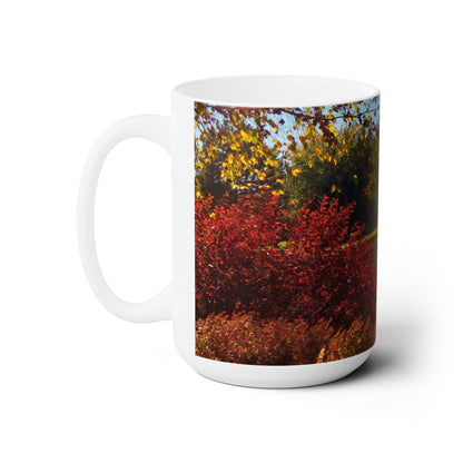 Autumn Fountain Ceramic Mug 15oz