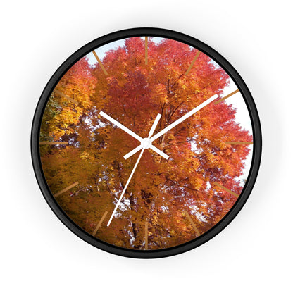 Autumn Radiance Wall Clock