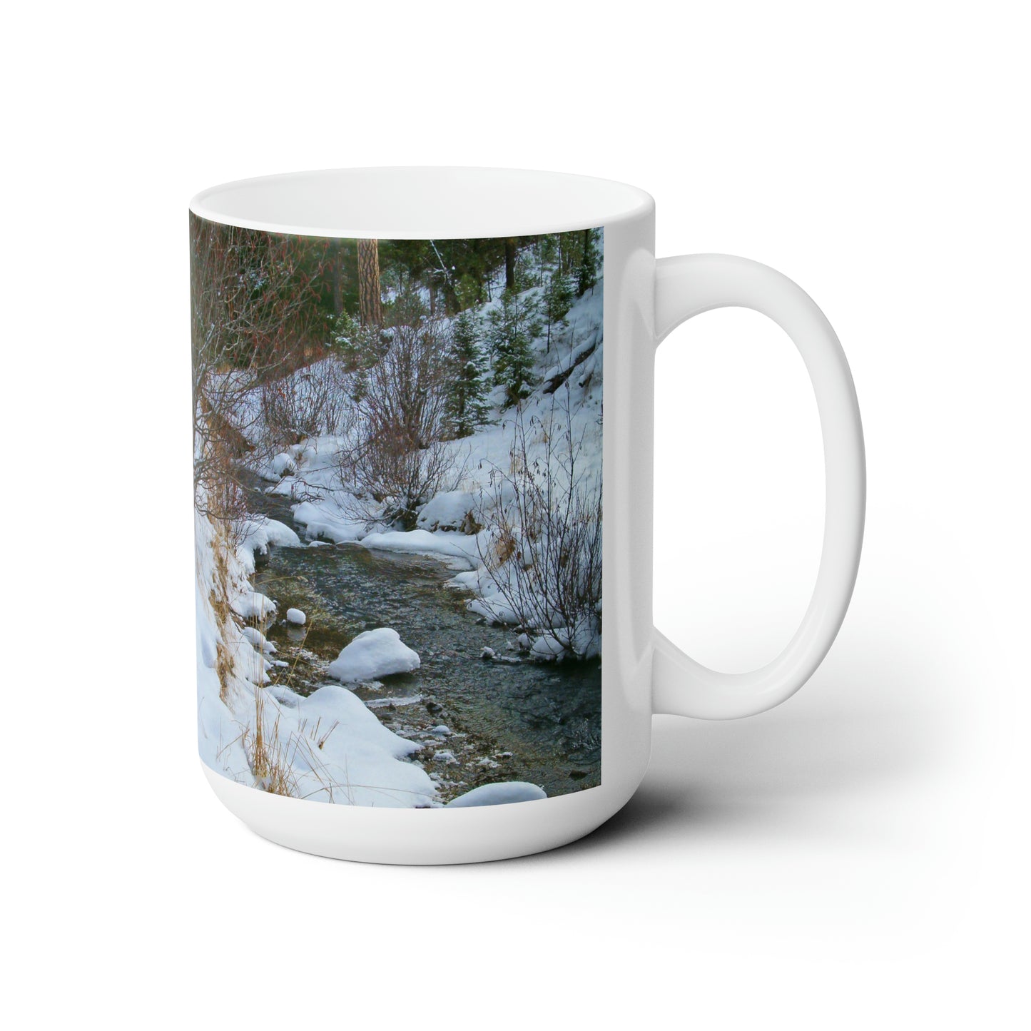 Snowy Creek Ceramic Mug 15oz