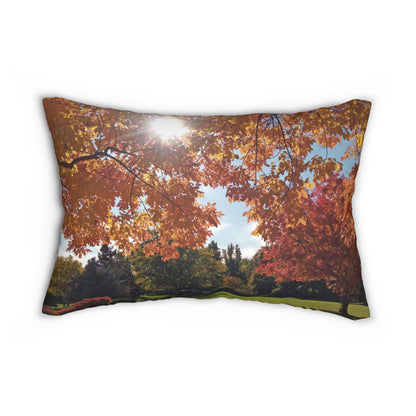 Autumn Light Spun Polyester Lumbar Pillow