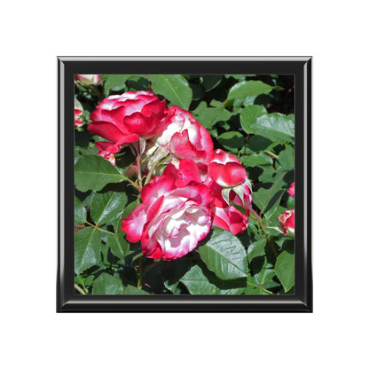 Romantic Roses Jewelry Box ~ 7.24"