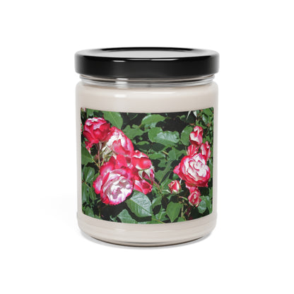 Romantic Roses Scented Soy Candle, 9oz