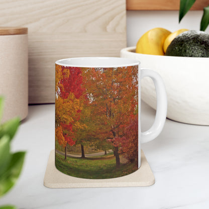 Autumn Serenity Ceramic Mug 11oz