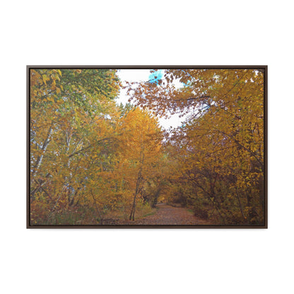 Autumn Lane Gallery Canvas Wraps Framed