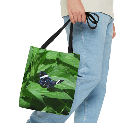 Sapphire Butterfly Tote Bag