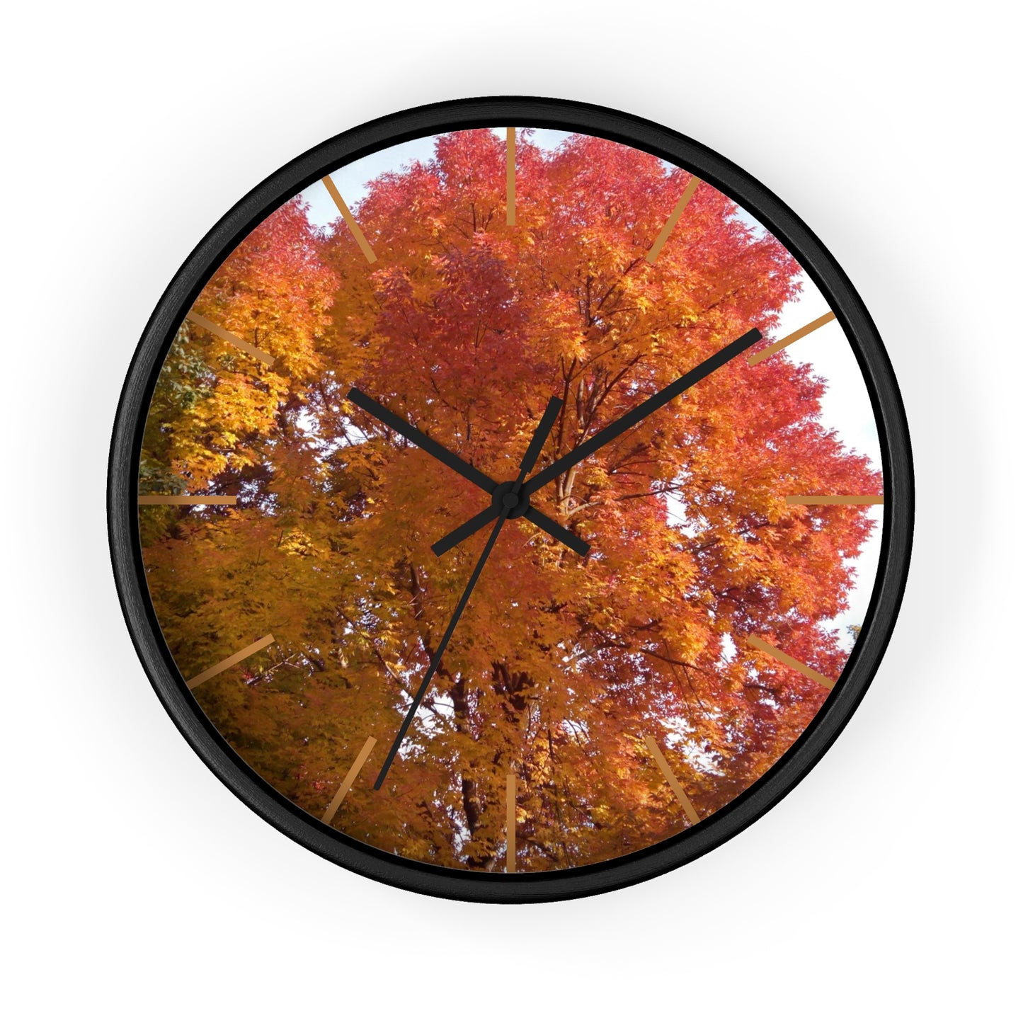 Autumn Radiance Wall Clock