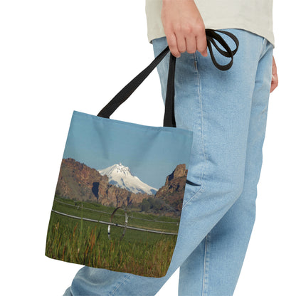Mountain & Rocky Cliffs Tote Bag