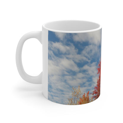 Autumn Sky Ceramic Mug 11oz