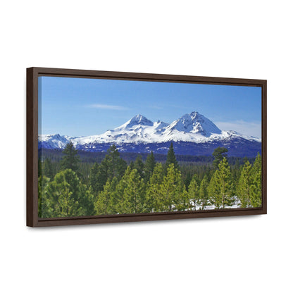 Winter Two Sisters Gallery Canvas Wraps Framed
