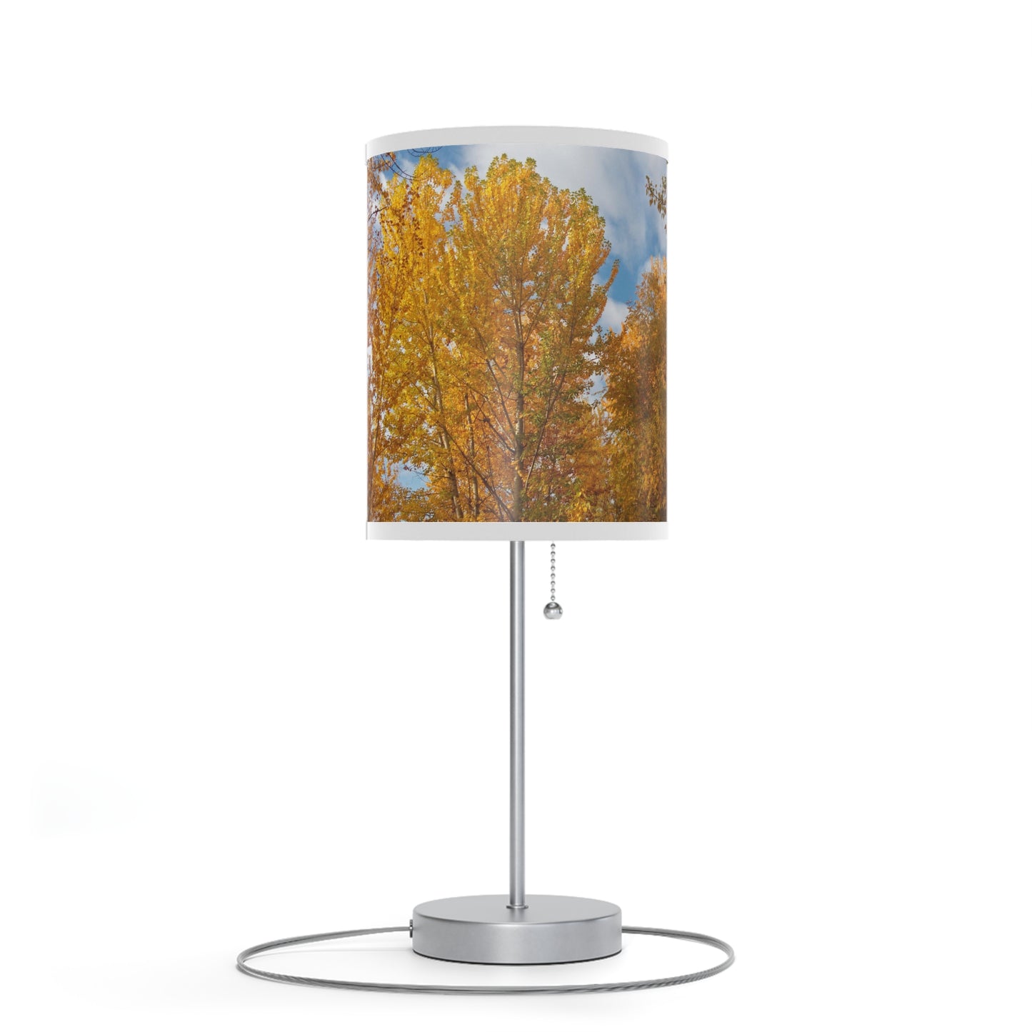 Autumn Gold Lamp on a Stand