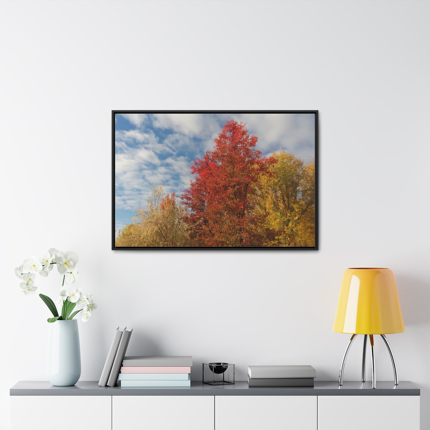 Autumn Sky Gallery Canvas Wraps Framed