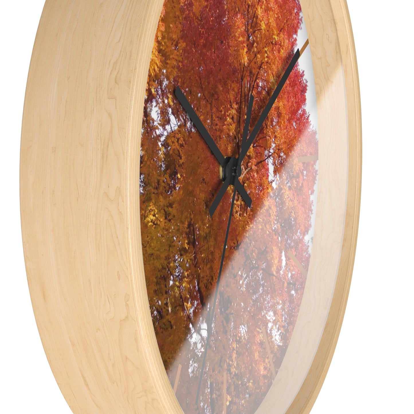 Autumn Radiance Wall Clock