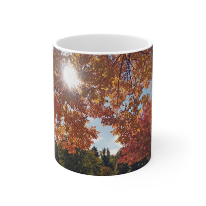 Autumn Light Ceramic Mug 11oz