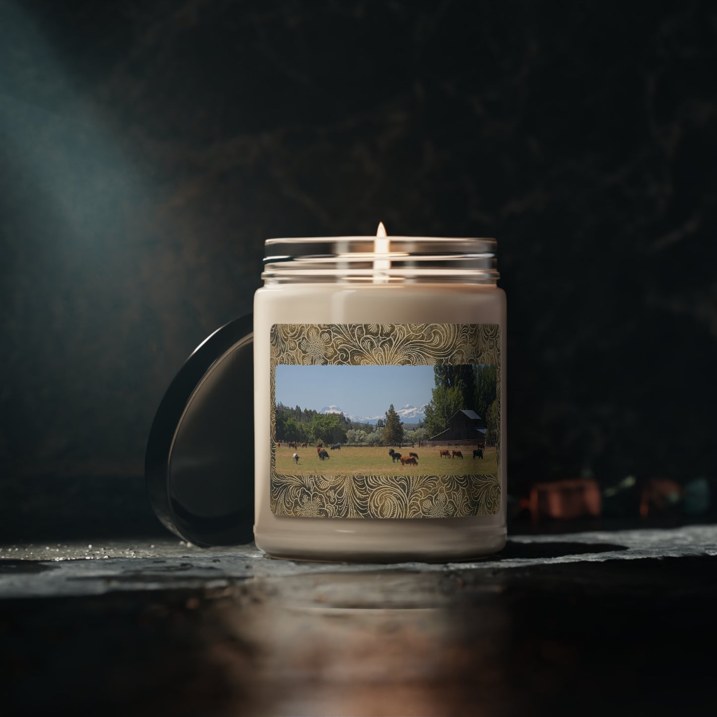Picturesque Cattle Scented Soy Candle, 9oz
