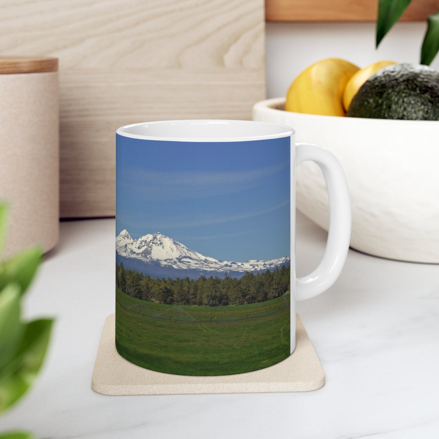 Mountain Field Ceramic Mug 11oz