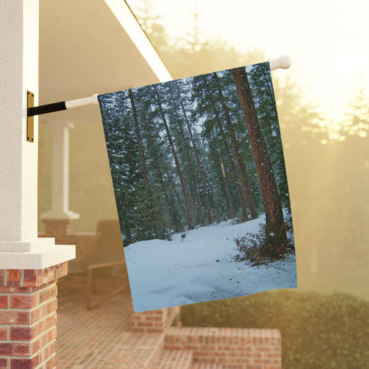 Snowfall Garden & House Banner