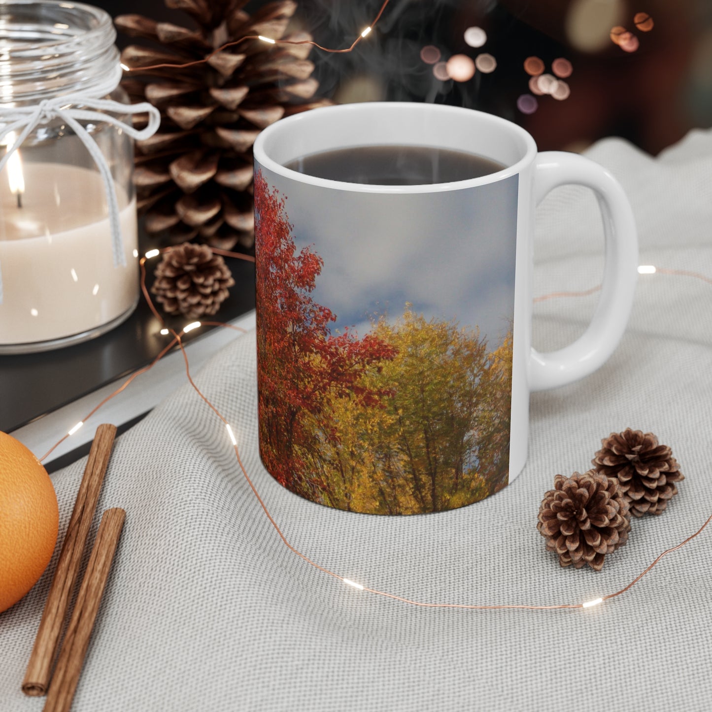 Autumn Sky Ceramic Mug 11oz