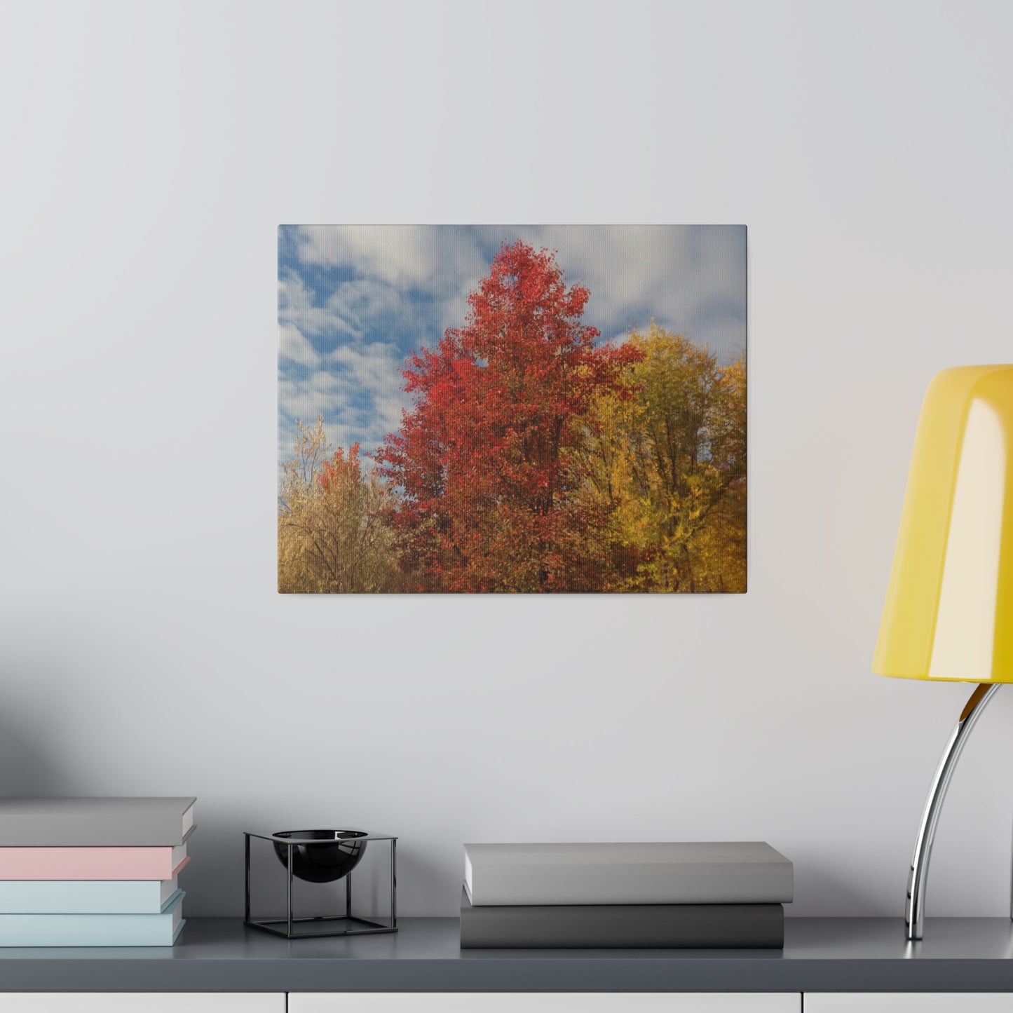 Autumn Sky Matte Canvas