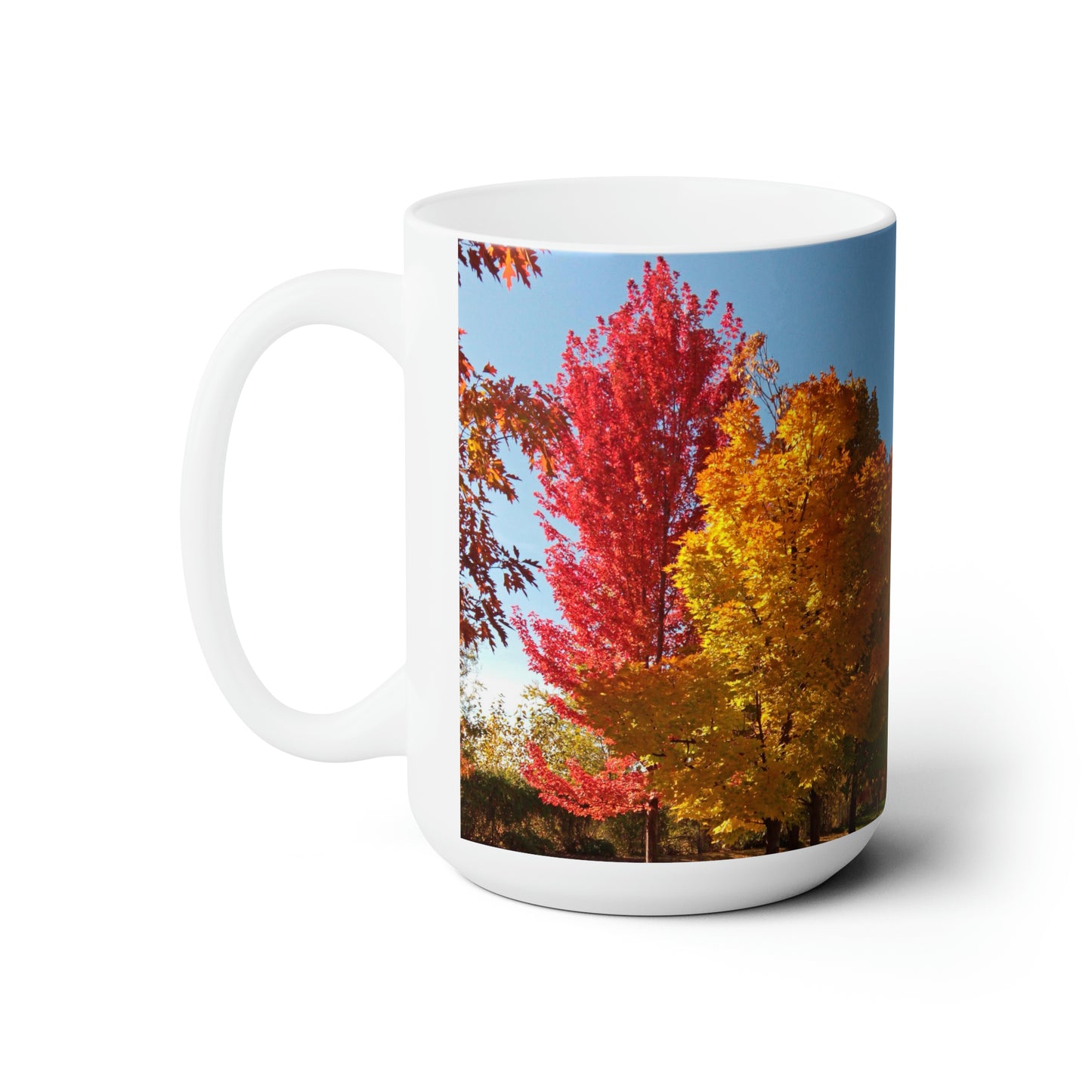 Autumn Glory Ceramic Mug 15oz