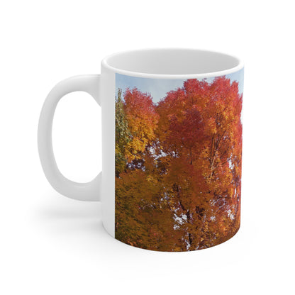 Autumn Radiance Ceramic Mug 11oz