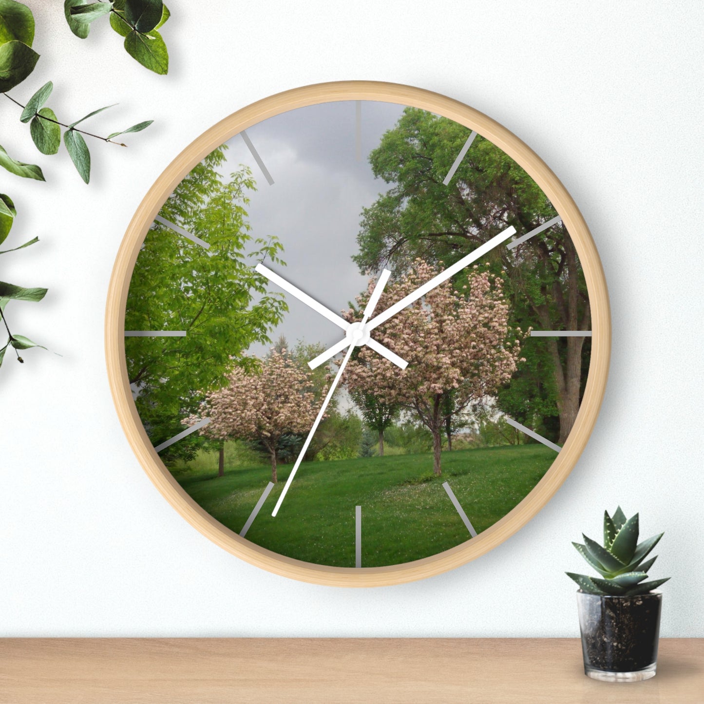 Spring In The Air Wall Clock
