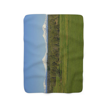 Mountain Meadow Sherpa Fleece Blanket