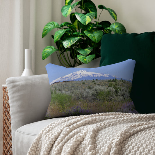 Lupine & Sage Mountain Spun Polyester Lumbar Pillow