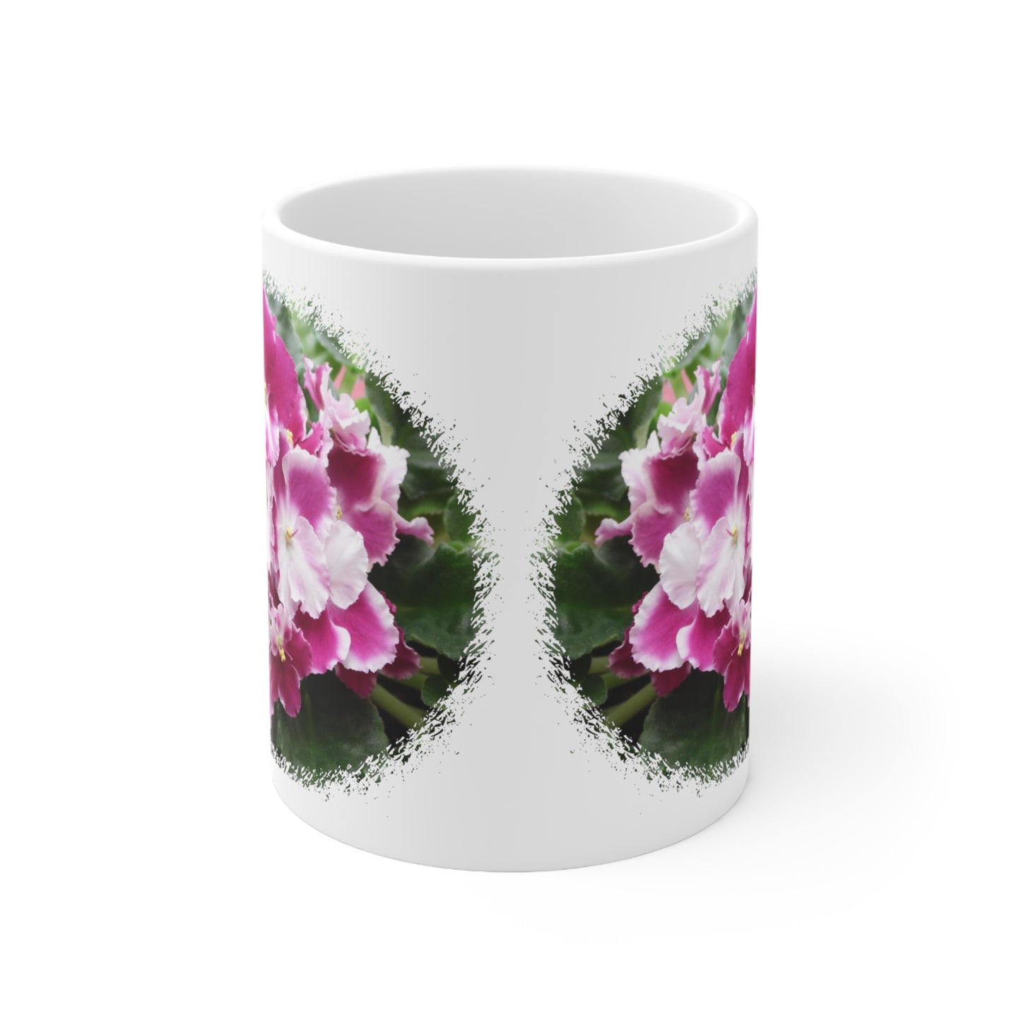 African Violets Ceramic Mug 11oz