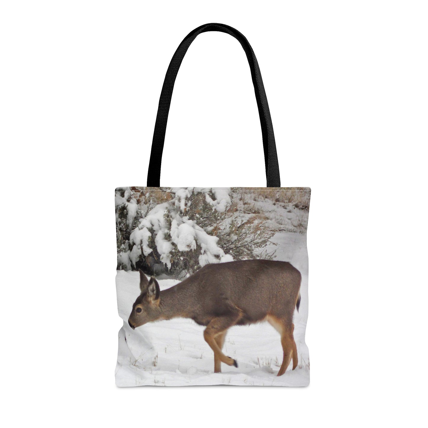 Winter Deer Tote Bag