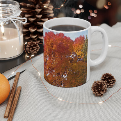 Autumn Radiance Ceramic Mug 11oz