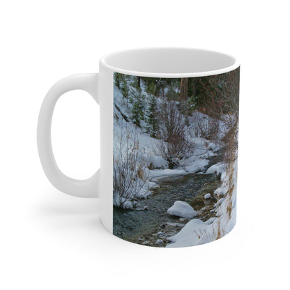 Snowy Creek Ceramic Mug 11oz