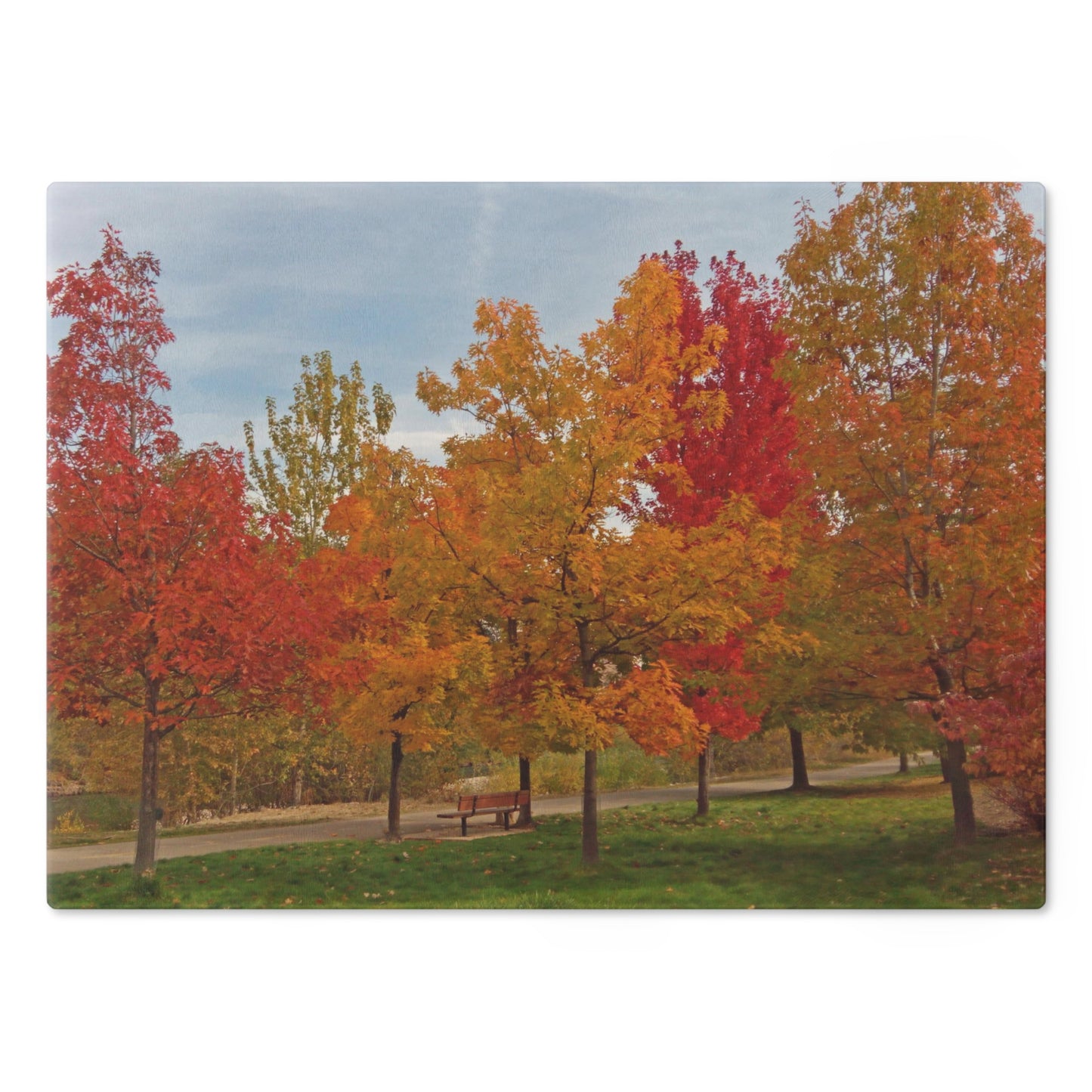 Autumn Serenity Cutting Board Dishwasher Safe