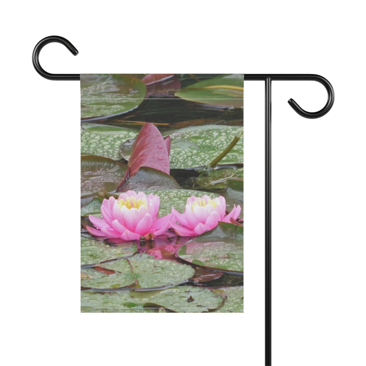 Water Lilies Garden & House Banner